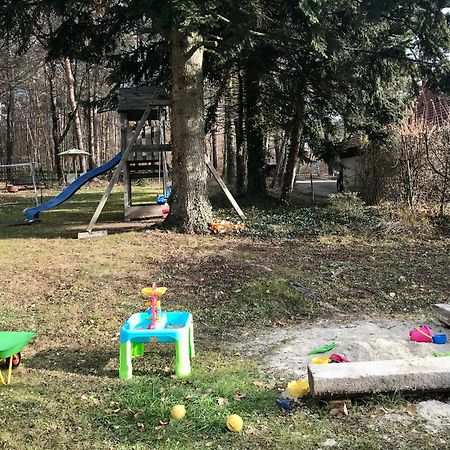 Blockhaus Chalet Mit Beheizbarem Badefass Und Infrarotsauna Auf Der Terrasse Oberschützen Eksteriør bilde