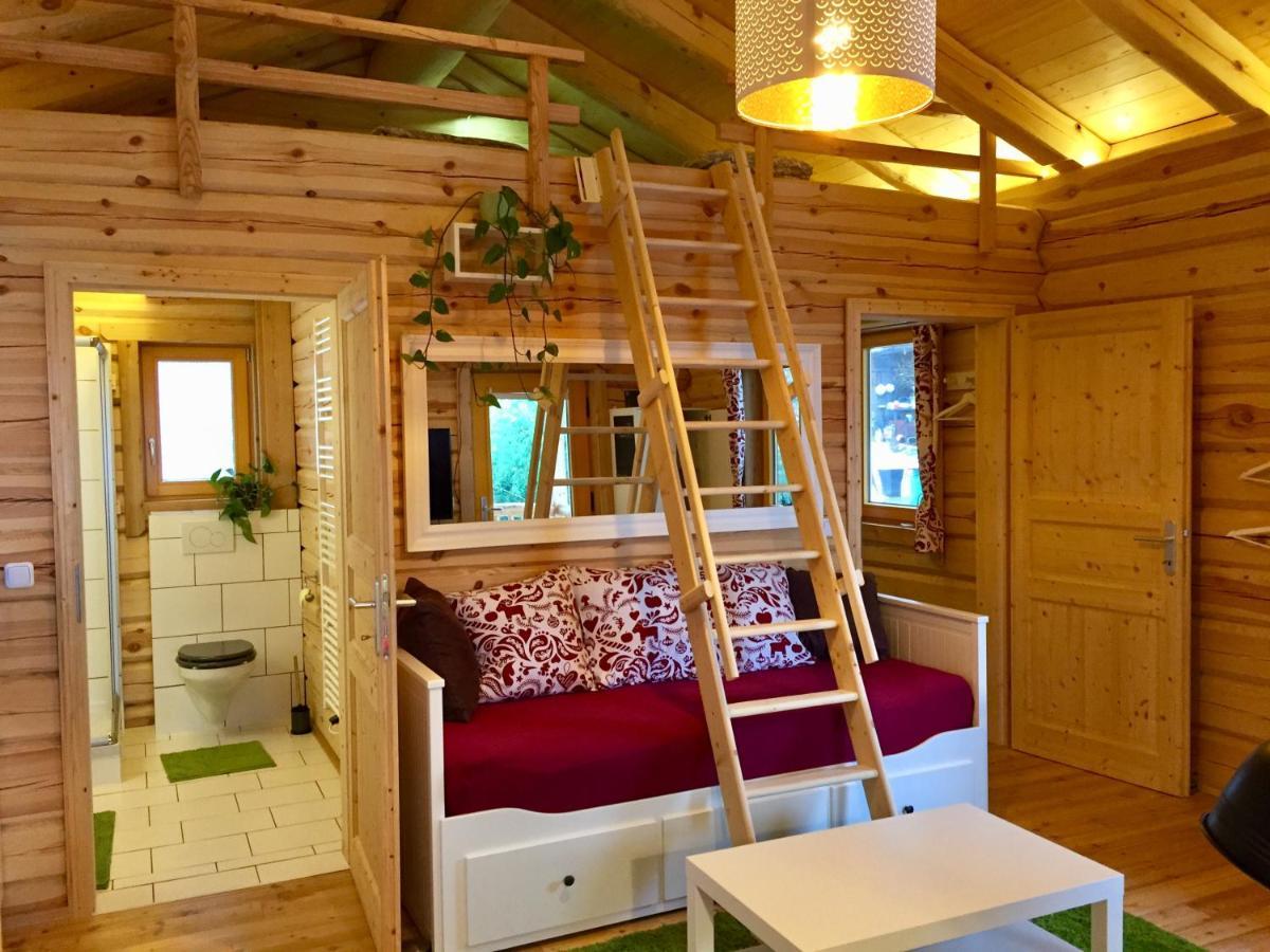 Blockhaus Chalet Mit Beheizbarem Badefass Und Infrarotsauna Auf Der Terrasse Oberschützen Eksteriør bilde