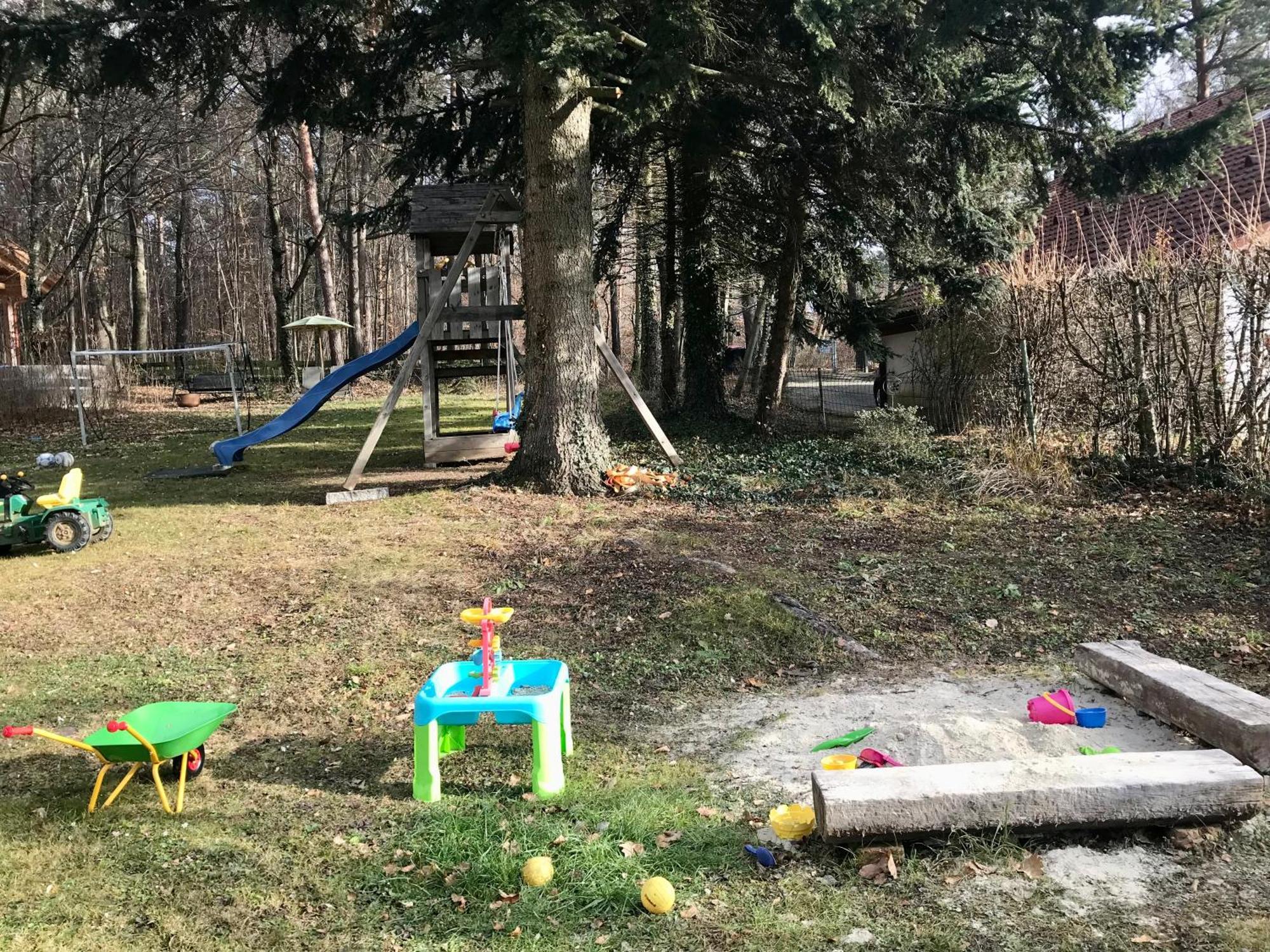 Blockhaus Chalet Mit Beheizbarem Badefass Und Infrarotsauna Auf Der Terrasse Oberschützen Eksteriør bilde